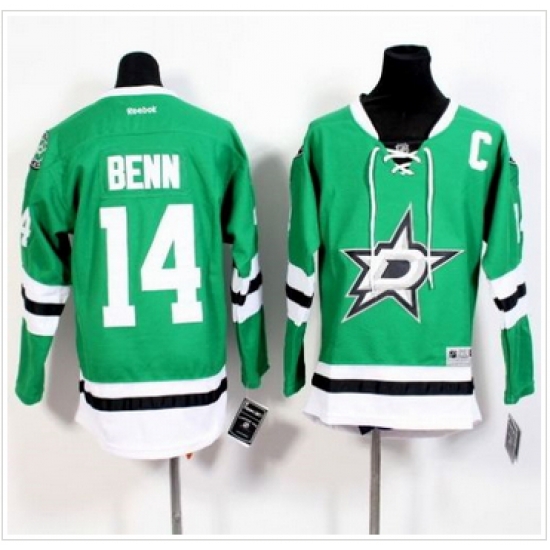 Youth Dallas Stars #14 Jamie Benn Green Stitched NHL Jersey Youth Dallas Stars #14 Jamie Benn Green Stitched NHL Jersey