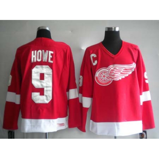 Deroit Red wings 9 HOWE red Jerseys Deroit Red wings 9 HOWE red Jerseys