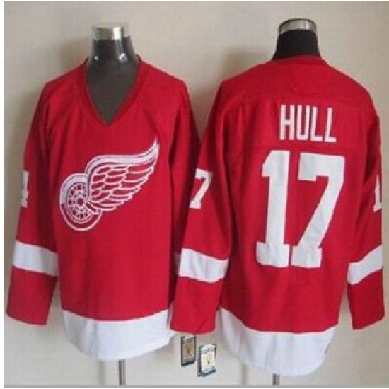Detroit Red Wings #17 Brett Hull Red CCM Throwback Stitched NHL Jersey Detroit Red Wings #17 Brett Hull Red CCM Throwback Stitched NHL Jersey
