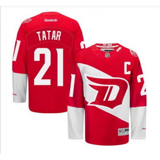 Detroit Red Wings #21 Tomas Tatar Red 2016 Stadium Series Stitched NHL Jersey Detroit Red Wings #21 Tomas Tatar Red 2016 Stadium Series Stitched NHL Jersey