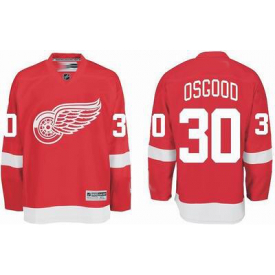 Detroit Red Wings #30 Chris Osgood Red Hockey Jersey Detroit Red Wings #30 Chris Osgood Red Hockey Jersey