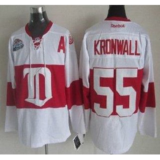 Detroit Red Wings 55 Niklas Kronwall White Winter Classic NHL Jersey Detroit Red Wings 55 Niklas Kronwall White Winter Classic NHL Jersey