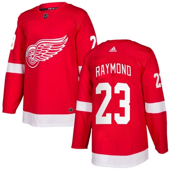 Men Detroit Red Wings 23 Lucas Raymond Red Stitched jersey Men Detroit Red Wings 23 Lucas Raymond Red Stitched jersey