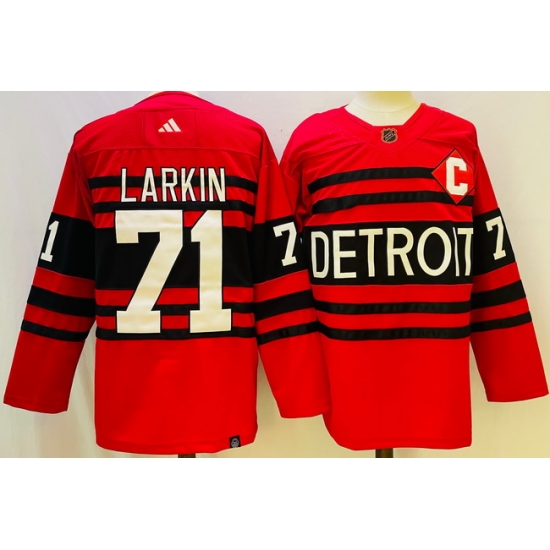 Men Detroit Red Wings 71 Dylan Larkin 2022 23 Reverse Stitched Jersey Men Detroit Red Wings 71 Dylan Larkin 2022 23 Reverse Stitched Jersey