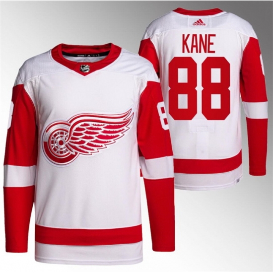 Men Detroit Red Wings 88 Patrick Kane White Stitched Jersey Men Detroit Red Wings 88 Patrick Kane White Stitched Jersey