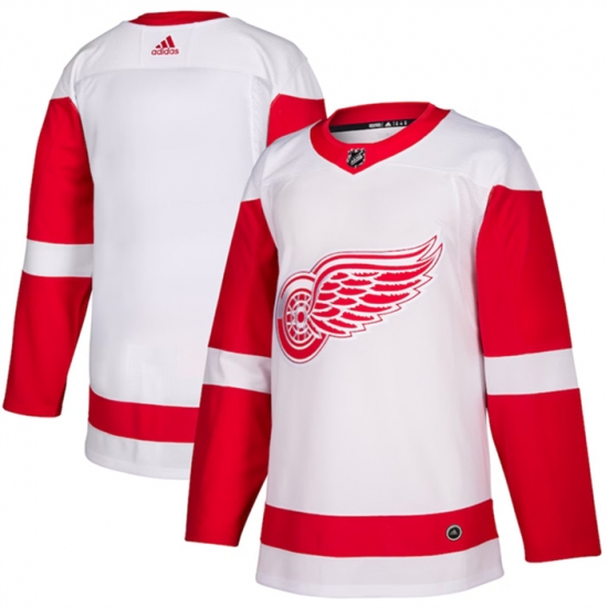 Men Detroit Red Wings Blank White Stitched Jersey Men Detroit Red Wings Blank White Stitched Jersey