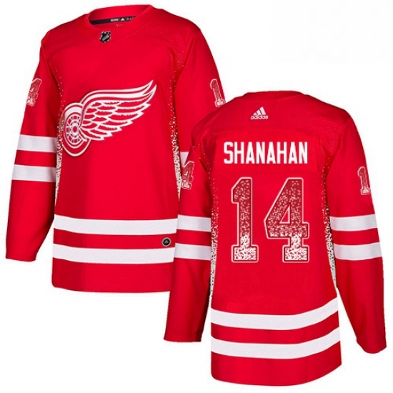 Mens Adidas Detroit Red Wings 14 Brendan Shanahan Authentic Red Drift Fashion NHL Jersey Mens Adidas Detroit Red Wings 14 Brendan Shanahan Authentic Red Drift Fashion NHL Jersey