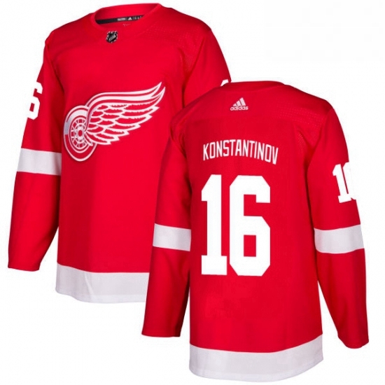 Mens Adidas Detroit Red Wings 16 Vladimir Konstantinov Premier Red Home NHL Jersey Mens Adidas Detroit Red Wings 16 Vladimir Konstantinov Premier Red Home NHL Jersey