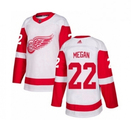 Mens Adidas Detroit Red Wings 22 Wade Megan Authentic White Away NHL Jersey Mens Adidas Detroit Red Wings 22 Wade Megan Authentic White Away NHL Jersey