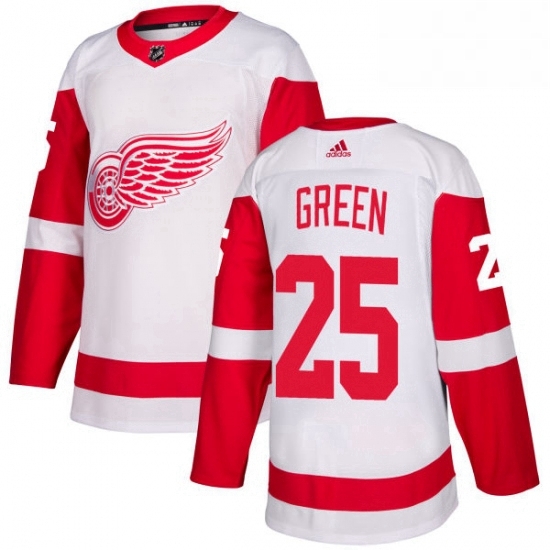 Mens Adidas Detroit Red Wings 25 Mike Green Authentic White Away NHL Jersey Mens Adidas Detroit Red Wings 25 Mike Green Authentic White Away NHL Jersey