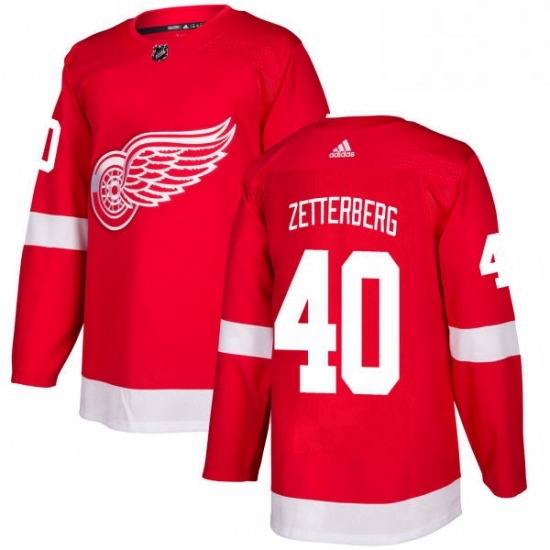 Mens Adidas Detroit Red Wings 40 Henrik Zetterberg Authentic Red Home NHL Jersey Mens Adidas Detroit Red Wings 40 Henrik Zetterberg Authentic Red Home NHL Jersey