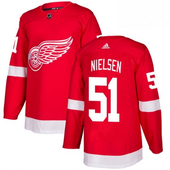 Mens Adidas Detroit Red Wings 51 Frans Nielsen Premier Red Home NHL Jersey Mens Adidas Detroit Red Wings 51 Frans Nielsen Premier Red Home NHL Jersey