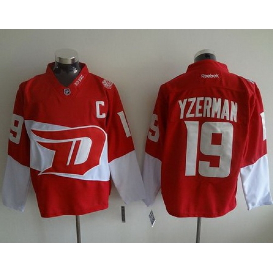 Red Wings #19 Steve Yzerman Red 2016 Stadium Series Stitched NHL Jersey Red Wings #19 Steve Yzerman Red 2016 Stadium Series Stitched NHL Jersey