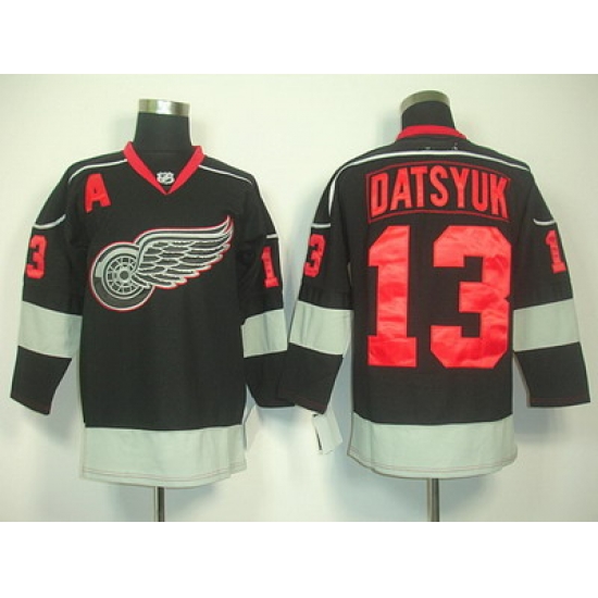 nhl deroit red wings #13 datsyuk black A patch nhl deroit red wings #13 datsyuk black A patch