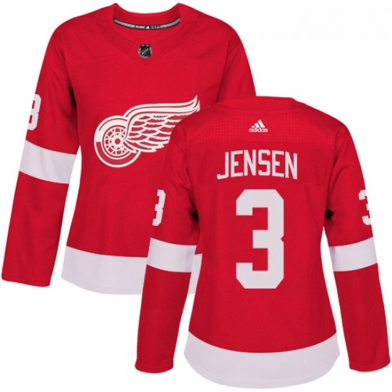 Womens Adidas Detroit Red Wings 3 Nick Jensen Premier Red Home NHL Jersey Womens Adidas Detroit Red Wings 3 Nick Jensen Premier Red Home NHL Jersey