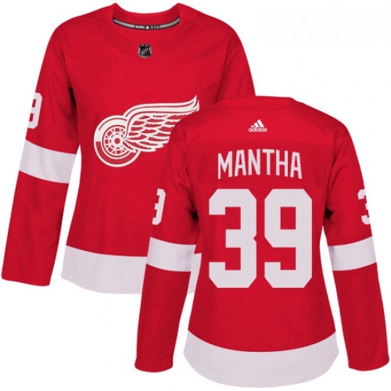 Womens Adidas Detroit Red Wings 39 Anthony Mantha Authentic Red Home NHL Jersey Womens Adidas Detroit Red Wings 39 Anthony Mantha Authentic Red Home NHL Jersey