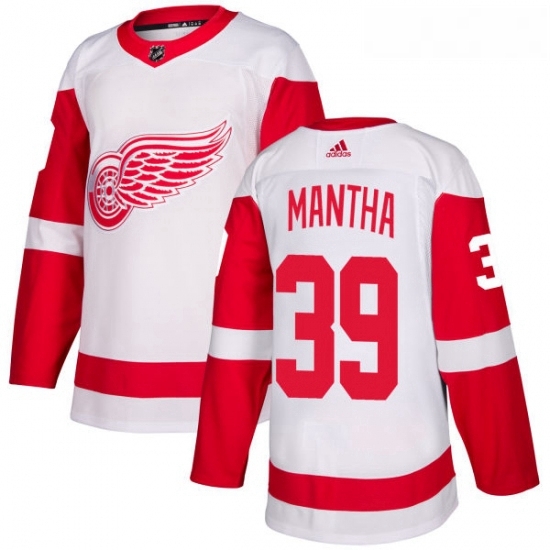 Womens Adidas Detroit Red Wings 39 Anthony Mantha Authentic White Away NHL Jersey Womens Adidas Detroit Red Wings 39 Anthony Mantha Authentic White Away NHL Jersey
