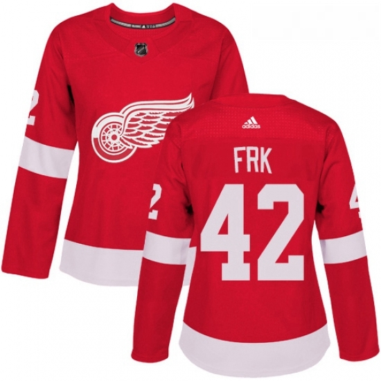 Womens Adidas Detroit Red Wings 42 Martin Frk Premier Red Home NHL Jersey Womens Adidas Detroit Red Wings 42 Martin Frk Premier Red Home NHL Jersey