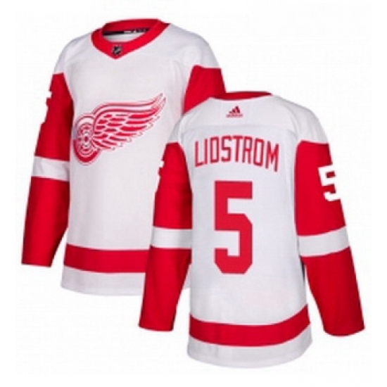 Womens Adidas Detroit Red Wings 5 Nicklas Lidstrom Authentic White Away NHL Jersey Womens Adidas Detroit Red Wings 5 Nicklas Lidstrom Authentic White Away NHL Jersey