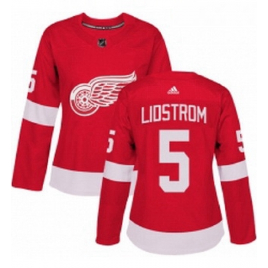 Womens Adidas Detroit Red Wings 5 Nicklas Lidstrom Premier Red Home NHL Jersey Womens Adidas Detroit Red Wings 5 Nicklas Lidstrom Premier Red Home NHL Jersey