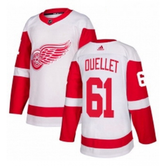 Womens Adidas Detroit Red Wings 61 Xavier Ouellet Authentic White Away NHL Jersey Womens Adidas Detroit Red Wings 61 Xavier Ouellet Authentic White Away NHL Jersey