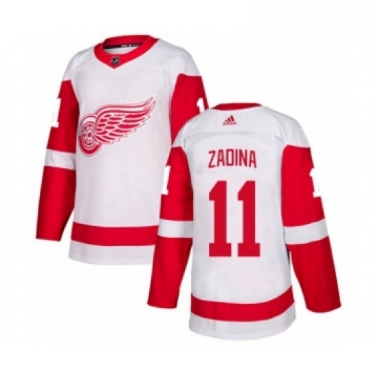 Youth Adidas Detroit Red Wings 11 Filip Zadina Authentic White Away NHL Jersey Youth Adidas Detroit Red Wings 11 Filip Zadina Authentic White Away NHL Jersey