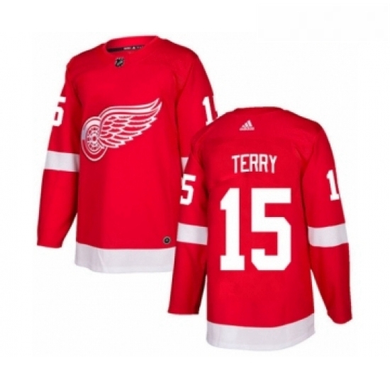 Youth Adidas Detroit Red Wings 15 Chris Terry Premier Red Home NHL Jersey Youth Adidas Detroit Red Wings 15 Chris Terry Premier Red Home NHL Jersey