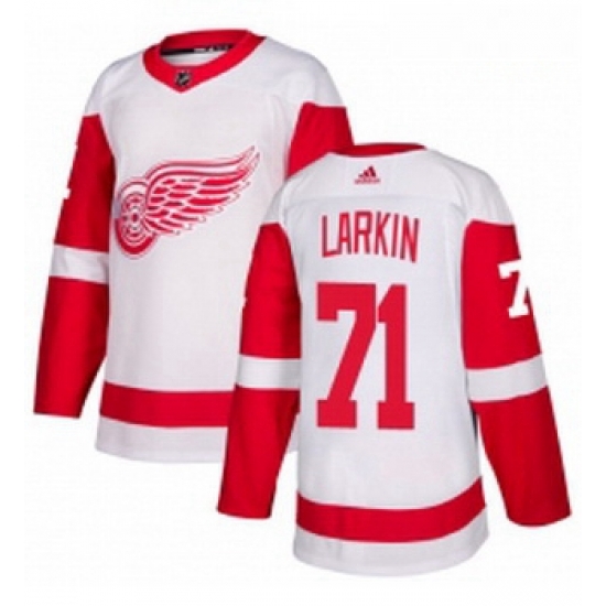 Youth Adidas Detroit Red Wings 71 Dylan Larkin Authentic White Away NHL Jersey Youth Adidas Detroit Red Wings 71 Dylan Larkin Authentic White Away NHL Jersey