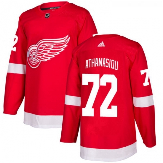 Youth Adidas Detroit Red Wings 72 Andreas Athanasiou Premier Red Home NHL Jersey Youth Adidas Detroit Red Wings 72 Andreas Athanasiou Premier Red Home NHL Jersey