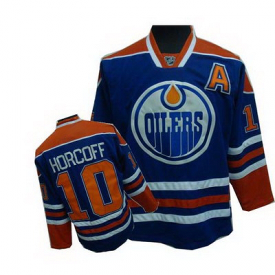 Edmonton Oilers #10 HORCOFF jerseys LT.BLUE Edmonton Oilers #10 HORCOFF jerseys LT.BLUE