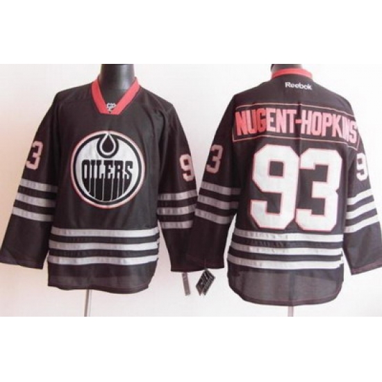 Edmonton Oilers 93 Ryan Nugent-Hopkins 2012 Black Jerseys Edmonton Oilers 93 Ryan Nugent-Hopkins 2012 Black Jerseys