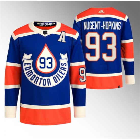 Men Edmonton Oilers 93 Ryan Nugent Hopkins 2023 Royal Heritage Classic Primegreen Stitched Jersey Men Edmonton Oilers 93 Ryan Nugent Hopkins 2023 Royal Heritage Classic Primegreen Stitched Jersey