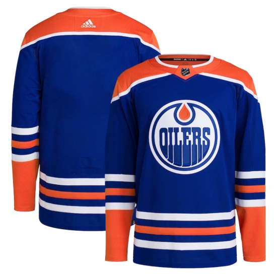 Men Edmonton Oilers Blank Royal Stitched Jersey Men Edmonton Oilers Blank Royal Stitched Jersey