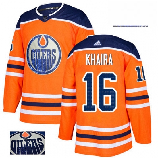 Mens Adidas Edmonton Oilers 16 Jujhar Khaira Authentic Orange Fashion Gold NHL Jersey Mens Adidas Edmonton Oilers 16 Jujhar Khaira Authentic Orange Fashion Gold NHL Jersey