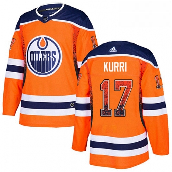 Mens Adidas Edmonton Oilers 17 Jari Kurri Authentic Orange Drift Fashion NHL Jersey Mens Adidas Edmonton Oilers 17 Jari Kurri Authentic Orange Drift Fashion NHL Jersey