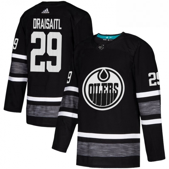 Mens Adidas Edmonton Oilers 29 Leon Draisaitl Black 2019 All Star Game Parley Authentic Stitched NHL Jersey Mens Adidas Edmonton Oilers 29 Leon Draisaitl Black 2019 All Star Game Parley Authentic Stitched NHL Jersey