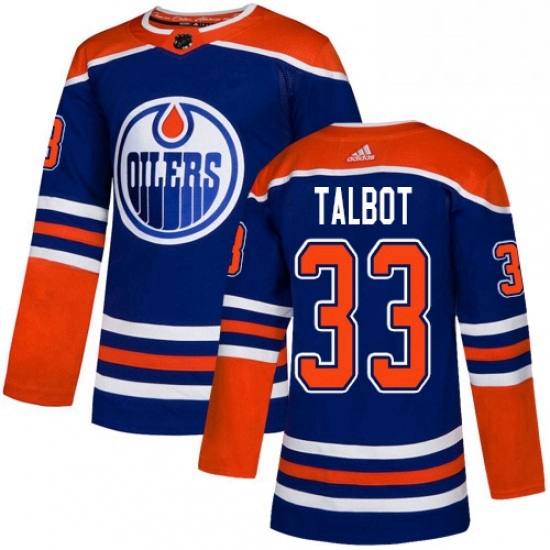 Mens Adidas Edmonton Oilers 33 Cam Talbot Premier Royal Blue Alternate NHL Jersey Mens Adidas Edmonton Oilers 33 Cam Talbot Premier Royal Blue Alternate NHL Jersey
