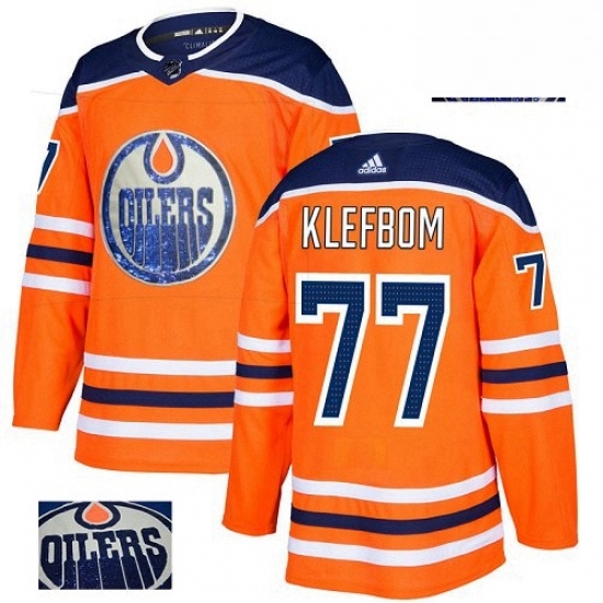 Mens Adidas Edmonton Oilers 77 Oscar Klefbom Authentic Orange Fashion Gold NHL Jersey Mens Adidas Edmonton Oilers 77 Oscar Klefbom Authentic Orange Fashion Gold NHL Jersey