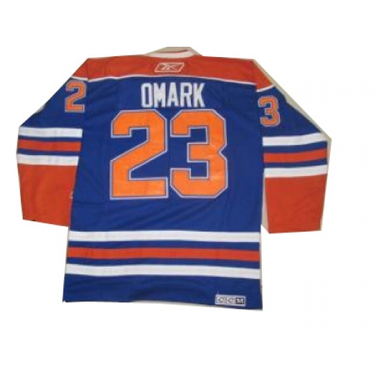 NHL Jerseys Edmonton Oilers #23 Omark Blue Jerseys NHL Jerseys Edmonton Oilers #23 Omark Blue Jerseys