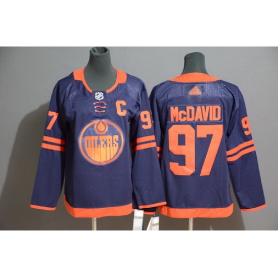 Women Oilers 29 Connor McDavid Navy 50th Anniversary Adidas Jersey Women Oilers 29 Connor McDavid Navy 50th Anniversary Adidas Jersey