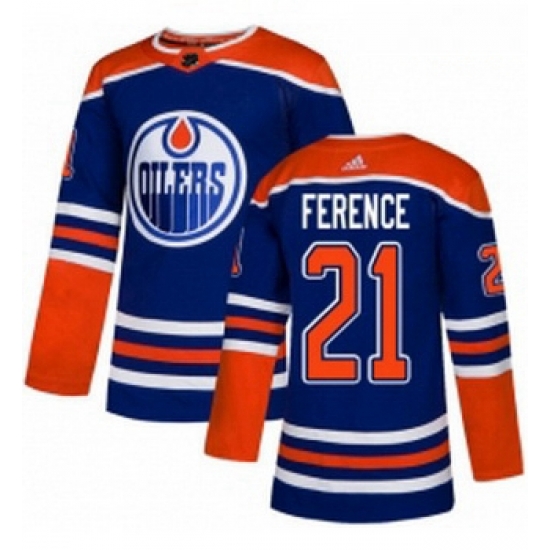 Youth Adidas Edmonton Oilers 21 Andrew Ference Authentic Royal Blue Alternate NHL Jersey Youth Adidas Edmonton Oilers 21 Andrew Ference Authentic Royal Blue Alternate NHL Jersey