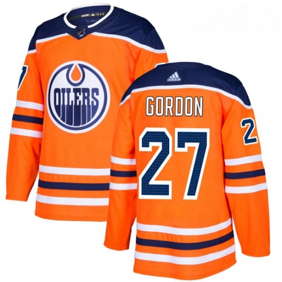 Youth Adidas Edmonton Oilers 27 Boyd Gordon Authentic Orange Home NHL Jersey Youth Adidas Edmonton Oilers 27 Boyd Gordon Authentic Orange Home NHL Jersey