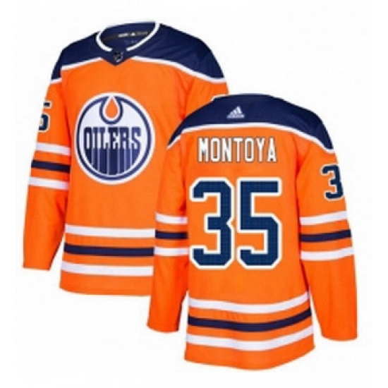 Youth Adidas Edmonton Oilers 35 Al Montoya Authentic Orange Home NHL Jersey Youth Adidas Edmonton Oilers 35 Al Montoya Authentic Orange Home NHL Jersey