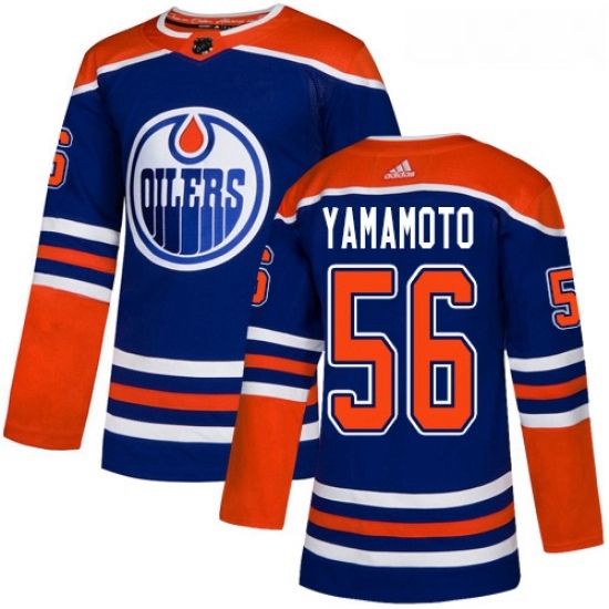 Youth Adidas Edmonton Oilers 56 Kailer Yamamoto Authentic Royal Blue Alternate NHL Jersey Youth Adidas Edmonton Oilers 56 Kailer Yamamoto Authentic Royal Blue Alternate NHL Jersey