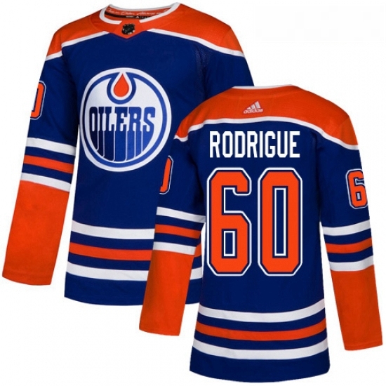 Youth Adidas Edmonton Oilers 60 Olivier Rodrigue Authentic Royal Blue Alternate NHL Jersey Youth Adidas Edmonton Oilers 60 Olivier Rodrigue Authentic Royal Blue Alternate NHL Jersey