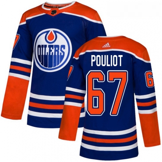 Youth Adidas Edmonton Oilers 67 Benoit Pouliot Authentic Royal Blue Alternate NHL Jersey Youth Adidas Edmonton Oilers 67 Benoit Pouliot Authentic Royal Blue Alternate NHL Jersey