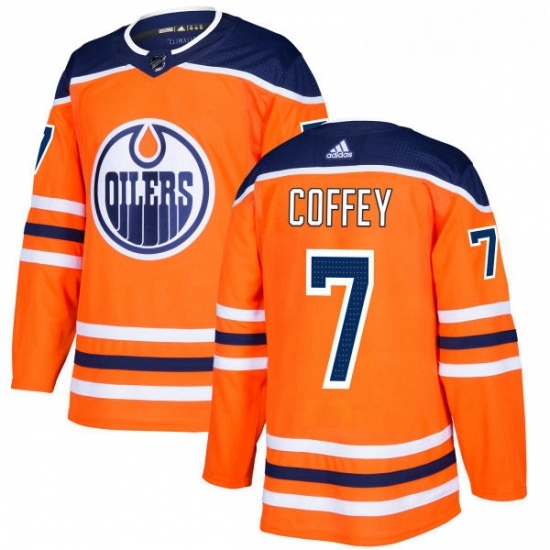 Youth Adidas Edmonton Oilers 7 Paul Coffey Authentic Orange Home NHL Jersey Youth Adidas Edmonton Oilers 7 Paul Coffey Authentic Orange Home NHL Jersey