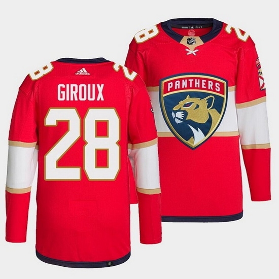 Men Florida Panthers 28 Claude Giroux Red Stitched Jerse Men Florida Panthers 28 Claude Giroux Red Stitched Jerse