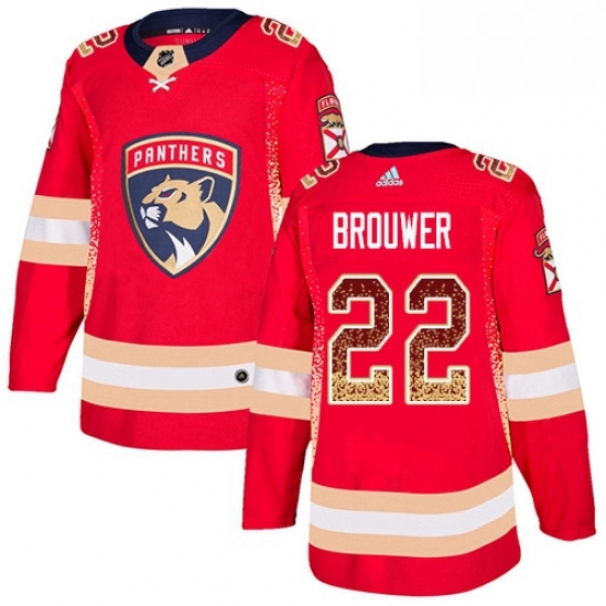 Mens Adidas Florida Panthers 22 Troy Brouwer Authentic Red Drift Fashion NHL Jersey Mens Adidas Florida Panthers 22 Troy Brouwer Authentic Red Drift Fashion NHL Jersey
