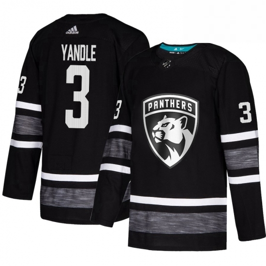 Mens Adidas Florida Panthers 3 Keith Yandle Black 2019 All Star Game Parley Authentic Stitched NHL Jersey Mens Adidas Florida Panthers 3 Keith Yandle Black 2019 All Star Game Parley Authentic Stitched NHL Jersey